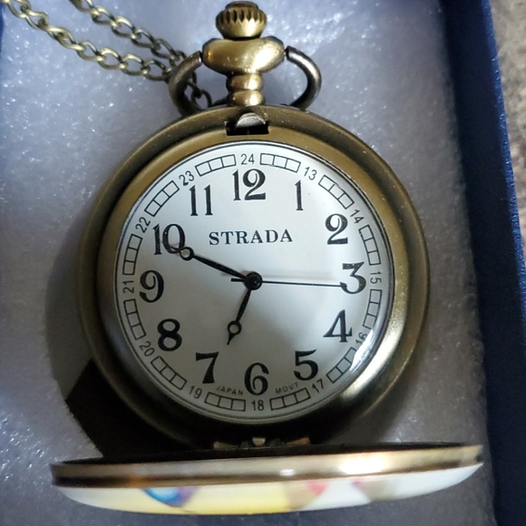 NIB BEAUTIFUL NECKLACE WATCH - Picture 2 of 4